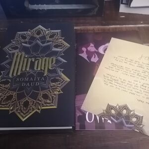 5/$25 Mirage Hardcover Book 1st edition and signed by author